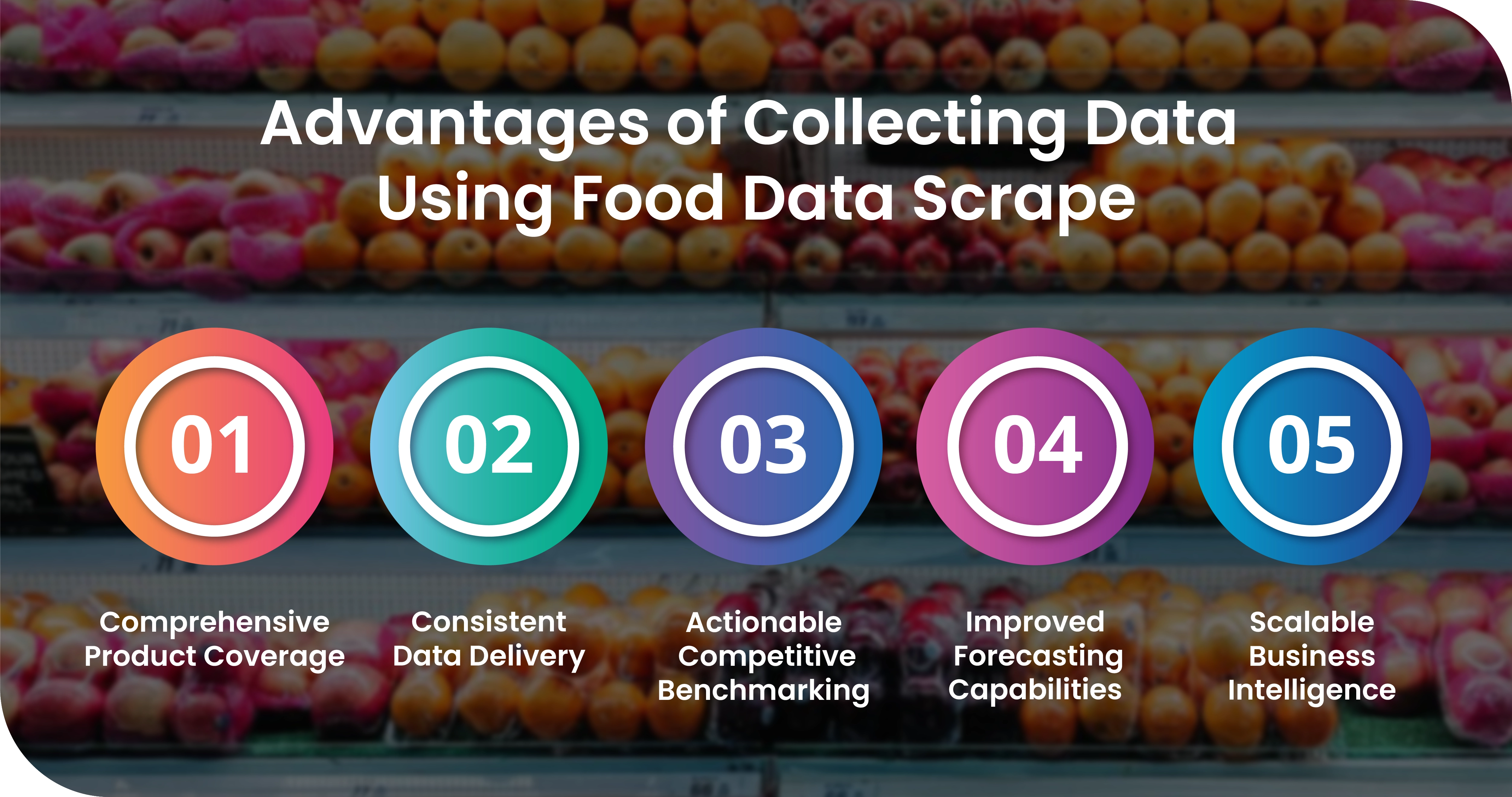 Advantages of Collecting Data Using Food Data Scrape
